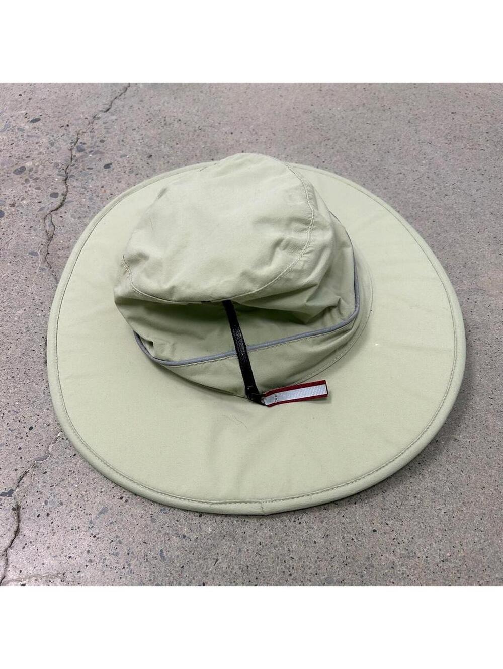 Vintage Tilley Endurables The Airflo Sun Hat Khaki Cream Tan Size 7 5/8 Safari